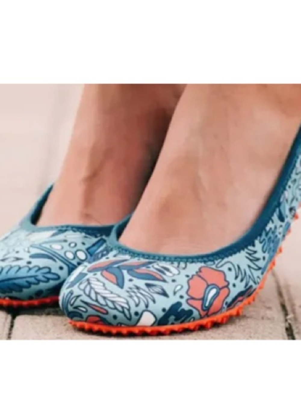 PLAE
Crosby artistic blue ballet flats